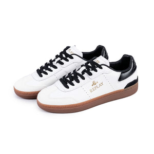 Pyper Double Sneakers (White/Black)