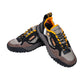 Blix Texture Sneakers (Grey/Orange)