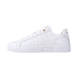 Polys M Deboss (White)