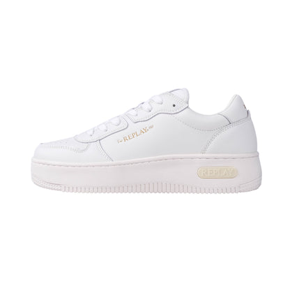 Epic High M Base Block Sneakers (White)