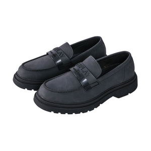 Pierce Tumble Loafers (Black)