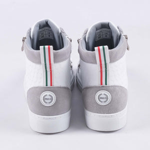 Alta High Sneakers (White/Grey)