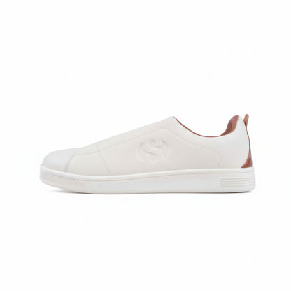 Hera Sneakers (Cream/Brown)