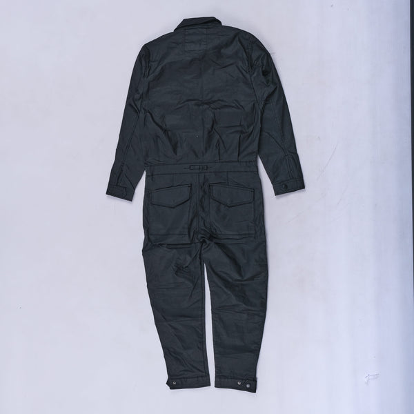 C Pilot Wax Coated Flight Suit (Black) - TAPE Excl