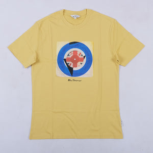45 Record Target T-Shirt (Lemon)