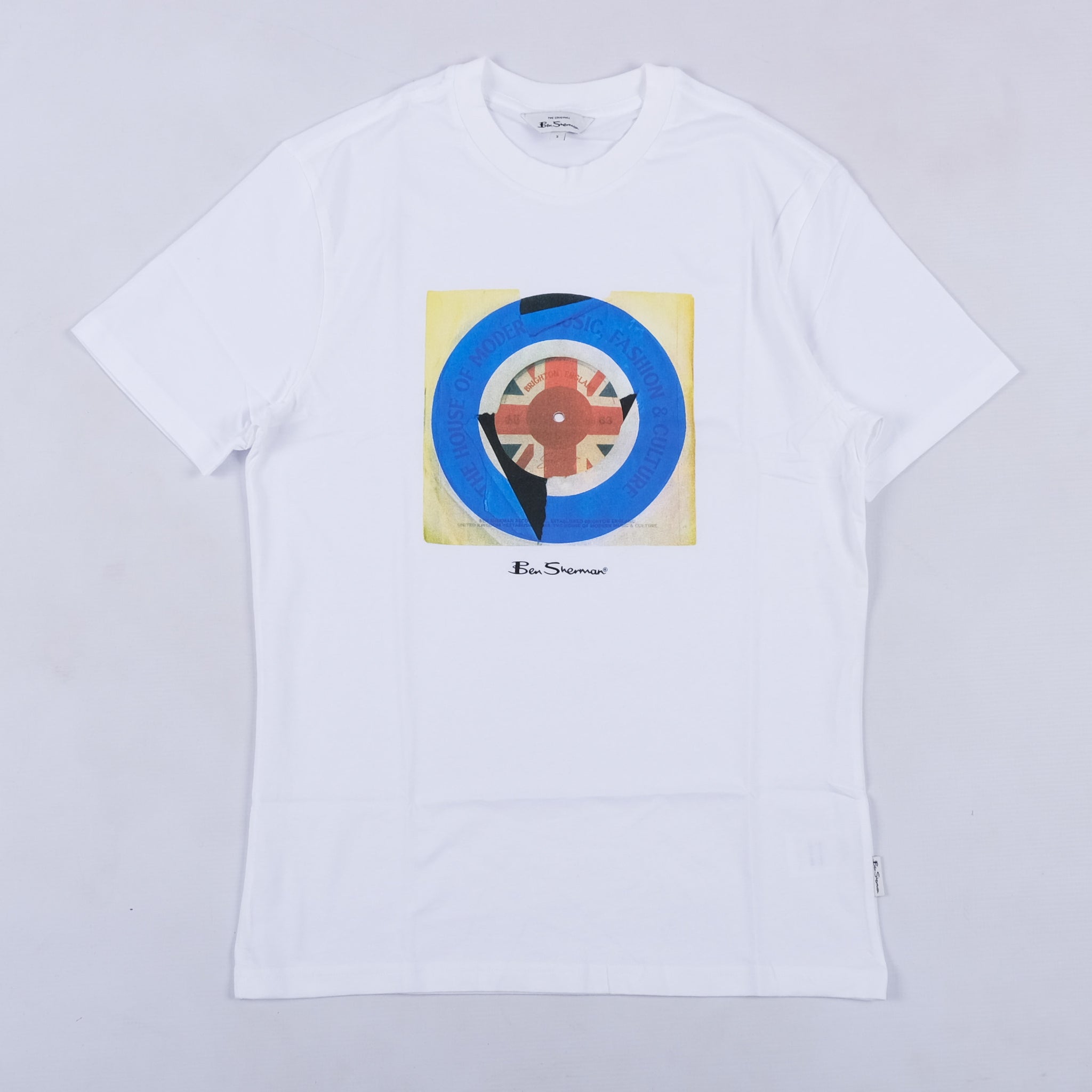 45 Record Target T-Shirt (White)