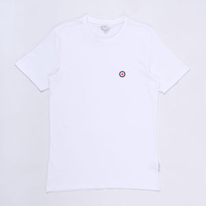 Target Emblem Crew Neck T-Shirt (White)
