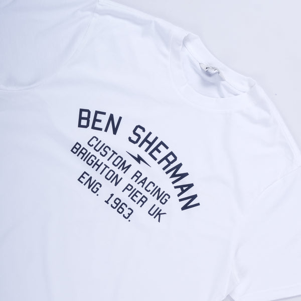 Sherman Driver Racing T-Shirt (White)