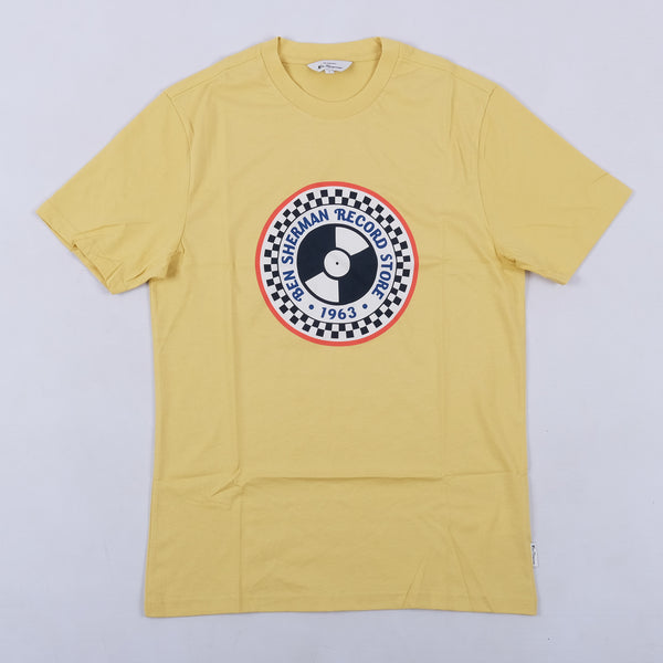 Record Shop T-Shirt (Lemon)