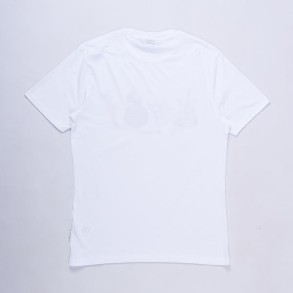 Smashed Guitar T-Shirt (White)