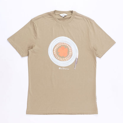 Guitar Lead T-Shirt (Light Brown)