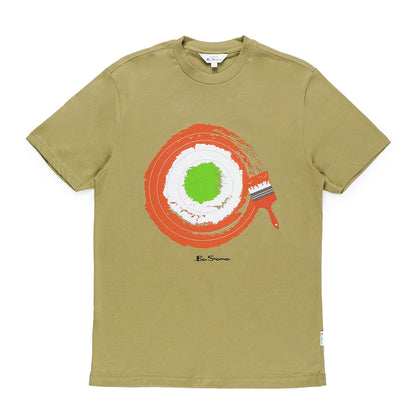Target Brush T-Shirt (Olive)
