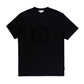 Target Towelling Applique Crew T-Shirt (Black)