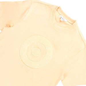 Target Towelling Applique Crew T-Shirt (New Wheat)