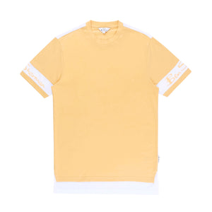 Colour Block Crew T-Shirt (Orange)