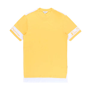 Colour Block Crew T-Shirt (Yellow)