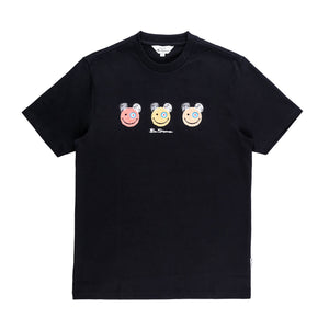 Happy Bears Crew T-Shirt (Black)