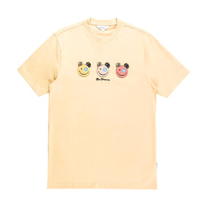 Happy Bears Crew T-Shirt (Wheat)