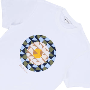 Geo Target Crew T-Shirt (White)