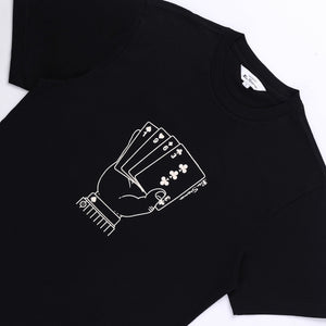 Hidden Ace Crew T-Shirt (Black)