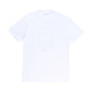 Typography Headphones Crew T-Shirt (White)