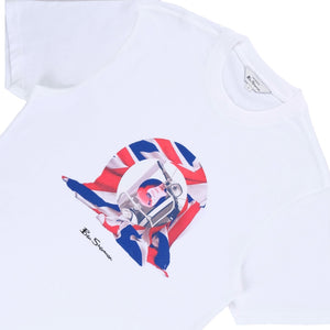 Tar Guitar Crew T-Shirt (White)