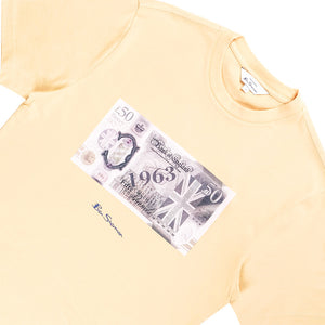 Pound Sterling Crew T-Shirt (New Wheat)