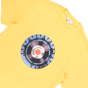 Turn It Up Crew T-Shirt (Yellow)