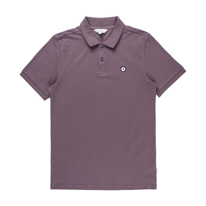 Rail Target Golf Shirt (Cocoa Powder)