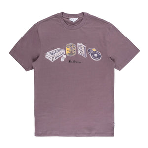 Beats and Blades T-Shirt (Cocoa Powder)