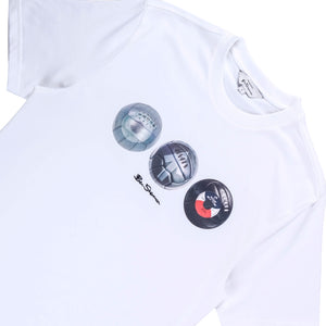3 Ball T-Shirt (White)