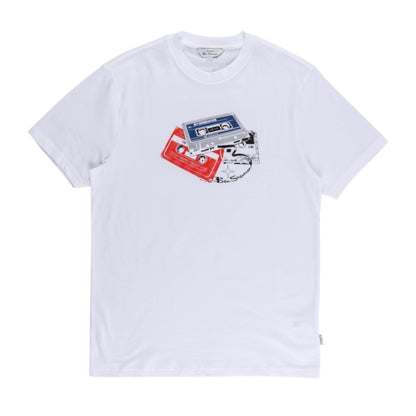 Cassette Stack T-Shirt (White)