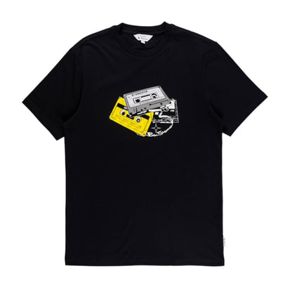 Cassette Stack T-Shirt (Black)