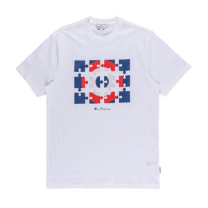 Puzzle Target T-Shirt (White)