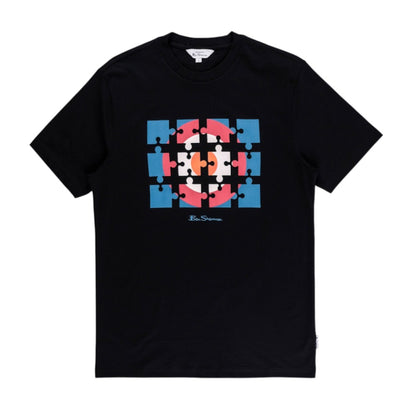 Puzzle Target T-Shirt (Black)