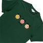Happy Bears Chenille T-Shirt (Green Forest)