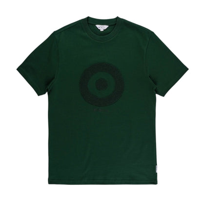 Target Towelling T-Shirt (Forest Green)
