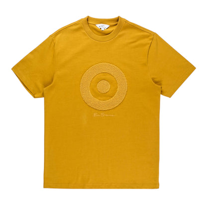 Target Towelling Crew T-Shirt (Dijon)