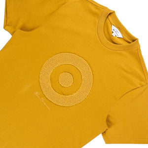 Target Towelling Crew T-Shirt (Dijon)