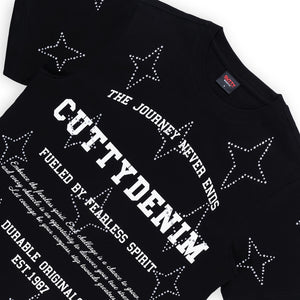 Reece Crew T-Shirt (Black)