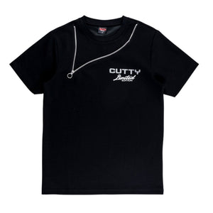 Zip T-Shirt (Black)