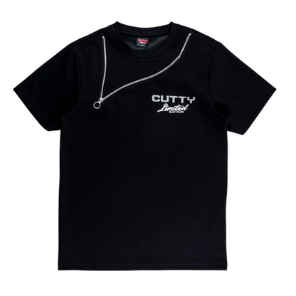 Zip T-Shirt (Black)