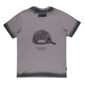 Cap T-Shirt (Charcoal)