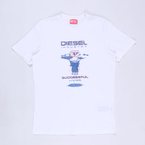 T-DIEGOR-K69 T-Shirt (White)