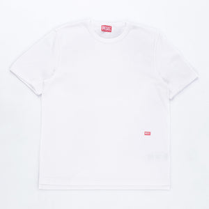 T-Adjust-Slits-R13 T-Shirt (White)