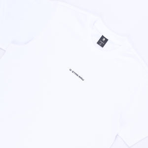 Center Chest Boxy T-Shirt (White)