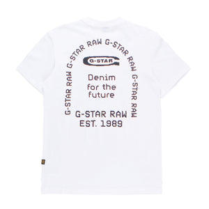 Back Graphic Arch T-Shirt (White)