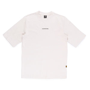Checquard Tweeter T-Shirt (White Bait)