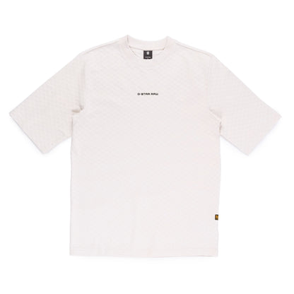 Checquard Tweeter T-Shirt (White Bait)