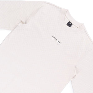 Checquard Tweeter T-Shirt (White Bait)